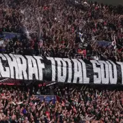 PSG Fans Display Banner for Hakimi as Rape Trial Looms
