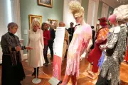 Queen Camilla Reveals Family Wedding Dress Link at Zandra Rhodes Exhibition