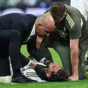 Real Madrid Star Raul Asencio Stretchered Off in Neck Brace After On-Pitch Collision