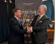 Reform UK Figures Attend Launch of 'How to Launder Money' Book in London