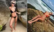 Rita Ora Flaunts Toned Figure on Sydney Beach Trip with Husband Taika Waititi