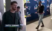 Sam Darnold's Calm Super Bowl Arrival as Patriots Gear Up for Showdown