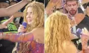 Shakira Horrified by Devil-Horned Pique Cutout at El Salvador Concert