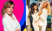 Strictly Come Dancing Eyes Mel Giedroyc as Claudia Winkleman Replacement