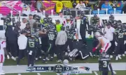 Super Bowl Referee Slammed to Turf in Terrifying Sideline Collision