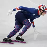 Team GB Skater Niall Treacy Crashes Again in Winter Olympics 500m Final