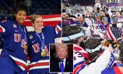 Team USA Hockey Stars Criticised for Laughing at Trump's 'Misogynistic' Joke