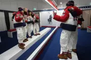 Team USA Olympians Receive Ralph Lauren Uniforms at Milan Airport for 2026 Winter Games