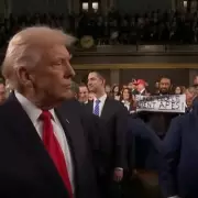 Trump Confronted with 'Black People Are Not Apes' Sign at State of the Union