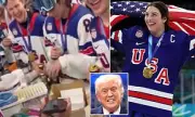 Trump Congratulates US Hockey Team, Jokes About Women's Team in Post-Olympics Call