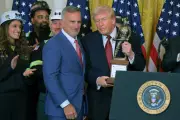 Trump Honoured as 'Undisputed Champion of Beautiful Clean Coal' at White House Event