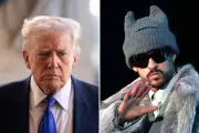 Trump Hosts Mar-a-Lago Super Bowl Party, Snubs Bad Bunny Halftime Show