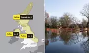 UK Faces Ice Warnings and Flooding as Half Term Holidays Begin
