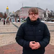 Ukrainian Great-Grandmother's Song of Hope Amidst War's Devastation