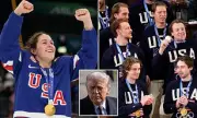 US Hockey Star Abbey Murphy Defends Men's Team Over Trump Joke Controversy