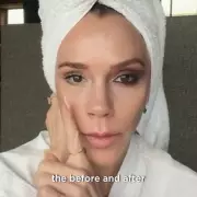 Victoria Beckham Reveals Two-Product Lifted Eye Makeup Technique