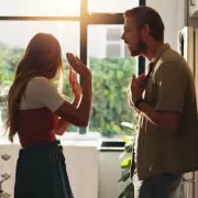 Woman Annoyed as Boyfriend Sleeps in Living Room with Female Guest