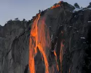 Yosemite's Firefall Phenomenon Illuminates California's National Park