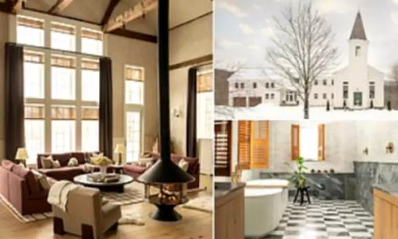 19th Century Church Transformed into $3 Million Luxury Retreat in Catskills