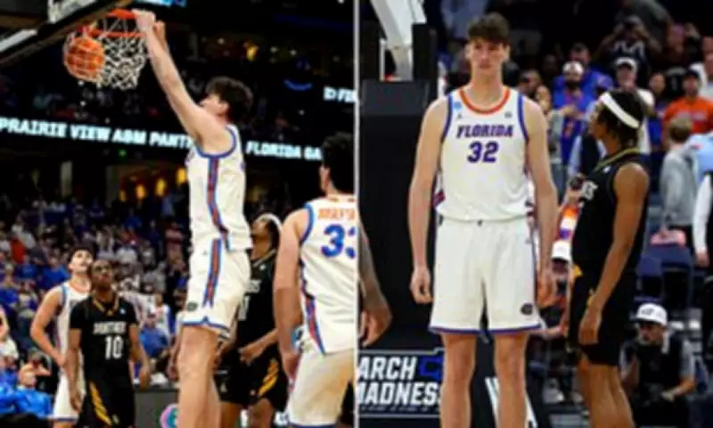 7-foot-9 Olivier Rioux Makes History as Tallest March Madness Player Ever