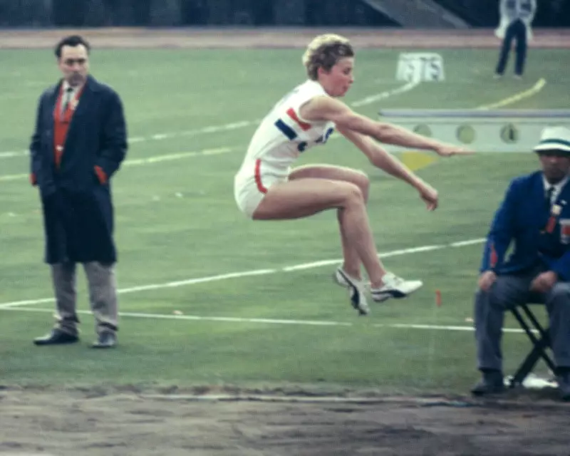 A Gleaming Tribute to Mary Rand's Olympic Gold Legacy