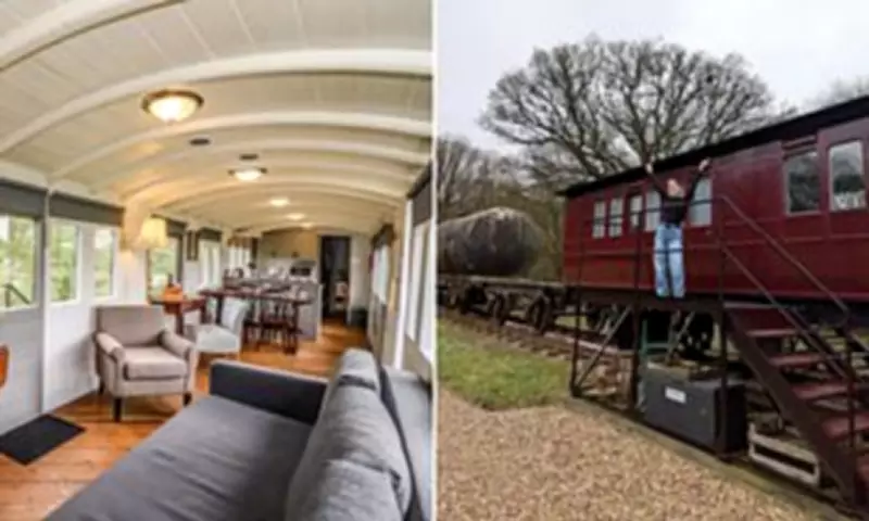A Unique Essex Retreat: A Luxurious Stay in a 19th-Century Train Carriage