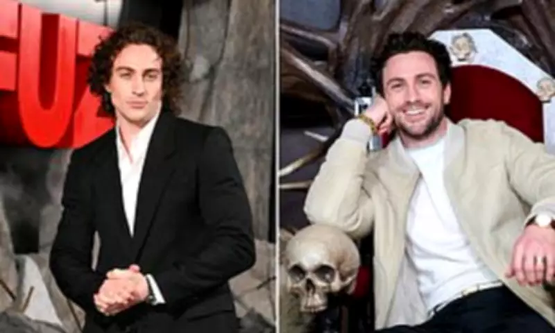 Aaron Taylor-Johnson's New Look Sparks Cosmetic Surgery Rumours at Fuze Premiere