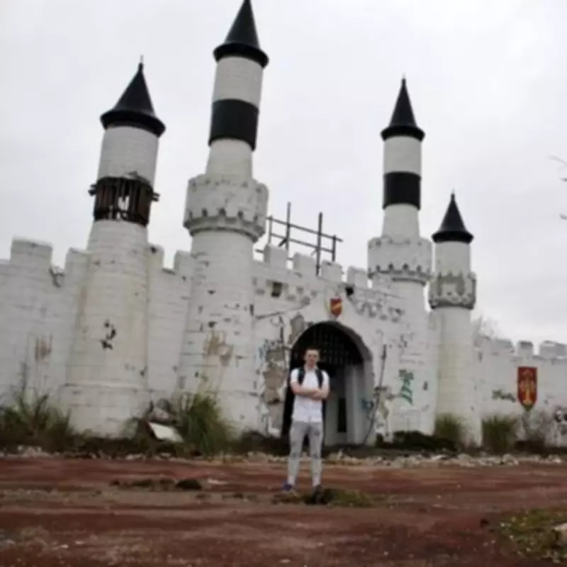 Abandoned Camelot Theme Park Transformed into Horror Venue Amid Housing Plans