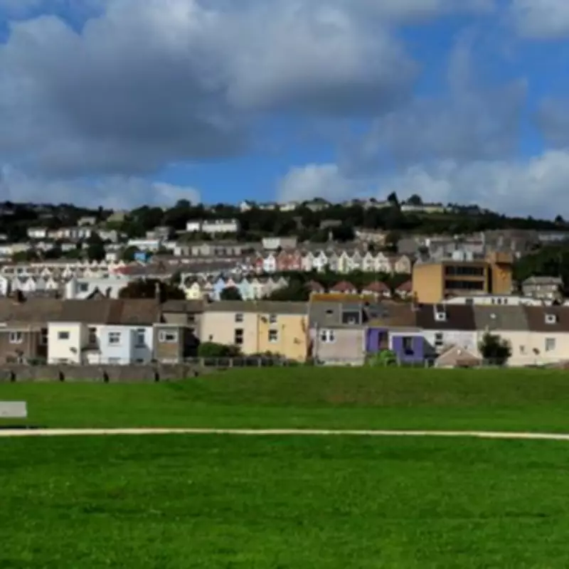 Abandoned Swansea Stadium's Centre Circle and Tunnel Preserved in Community Park