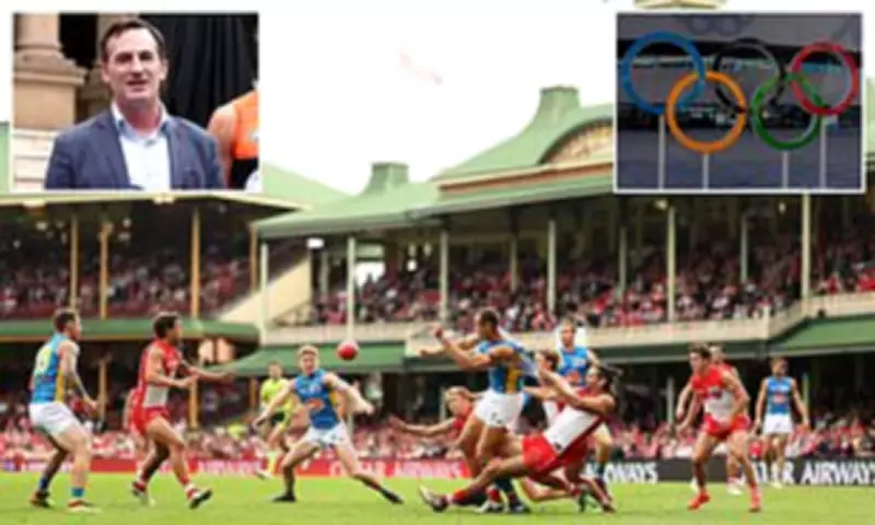 AFL CEO Dillon Counters NRL's V'landys with Brisbane Olympics Exhibition Plan