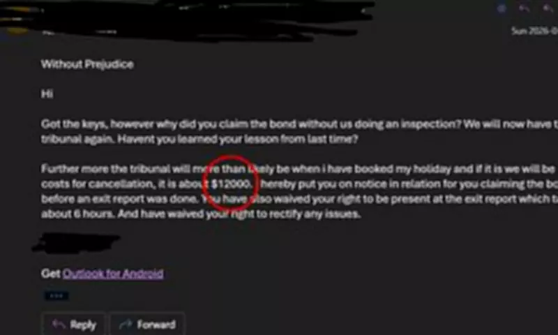 Agent's $12,000 Holiday Threat to Tenant Sparks Outrage and Legal Scrutiny