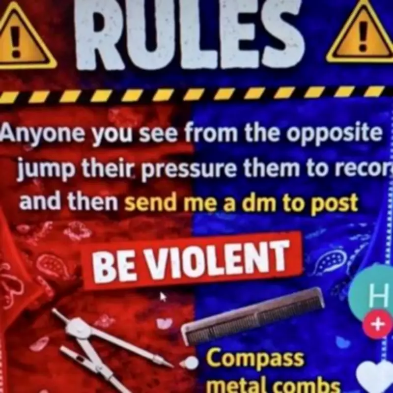 AI-Generated 'Red vs Blue School Wars' Trend Sparks UK Knife Crime Panic