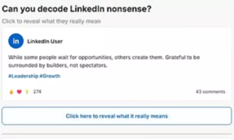AI Tool Decodes LinkedIn's Corporate Gibberish and Reveals True Meanings