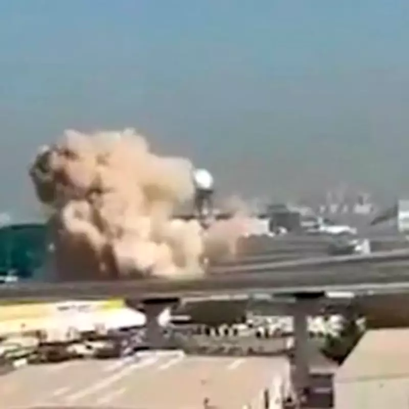 Air Defences Intercept Drones Near Dubai Airport, Debris Falls