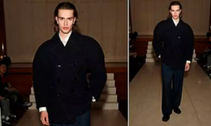 Alastair Stewart Storms Catwalk at Kent&Curwen's Centenary Show in Westminster