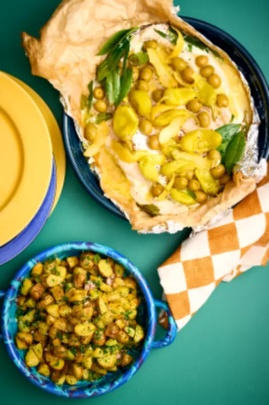 Alice Zaslavsky's Gilda'd Fish En Papillote Recipe: A Seafood Feast