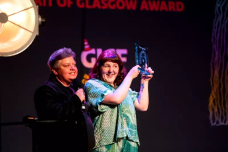 Amanda Dwyer Wins Billy Connolly's Glasgow Comedy Award, Hailed as Spirit of Glasgow