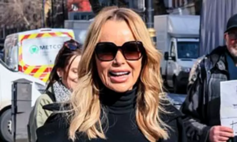Amanda Holden's London Fashion Display Amid BGT Ratings Crisis