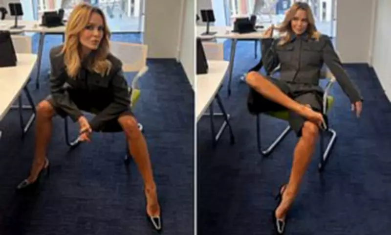 Amanda Holden's Studio Style Amid Britain's Got Talent Ratings Plunge