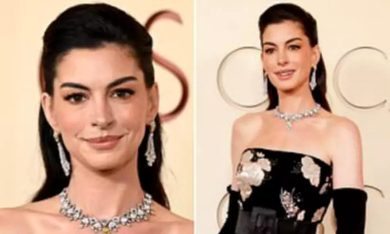 Anne Hathaway's Oscars Appearance Sparks Plastic Surgery Speculation