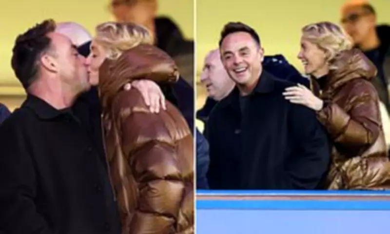 Ant McPartlin's Passionate Kiss with Wife After Newcastle Win Sparks 'Icky' Debate