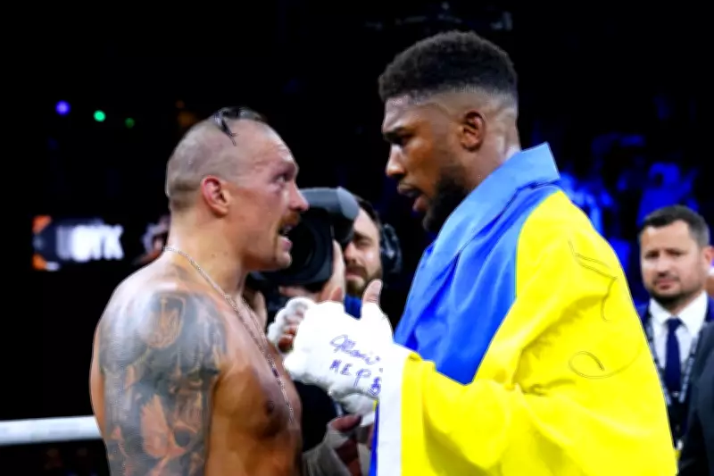 Anthony Joshua Returns to Training with Iegor Golub for Comeback Fight