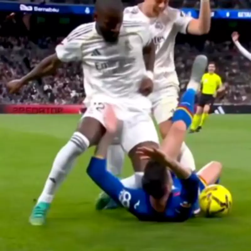 Antonio Rudiger Escapes Punishment for Knee to Face in Real Madrid Loss
