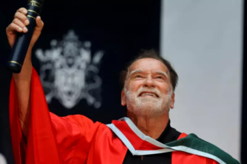 Arnold Schwarzenegger Honoured with Doctorate in Belfast 60 Years After First Visit