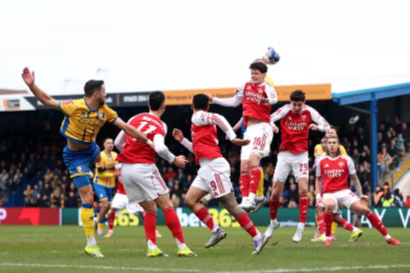 Arsenal Edge Past Mansfield in Tense FA Cup Fifth Round Clash
