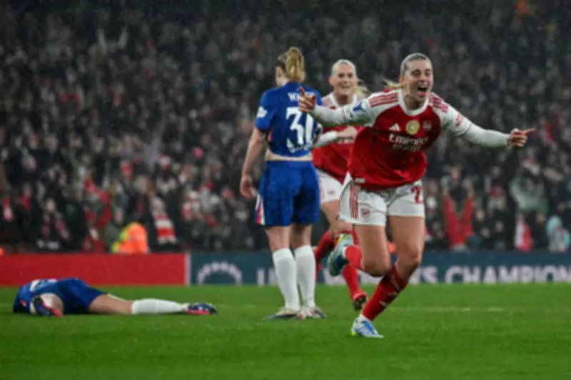 Arsenal Seize Control in Women's Champions League Quarter-Final Against Chelsea