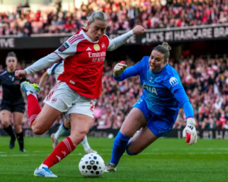 Arsenal Women's Dominant 5-2 Victory Over Tottenham in North London Derby