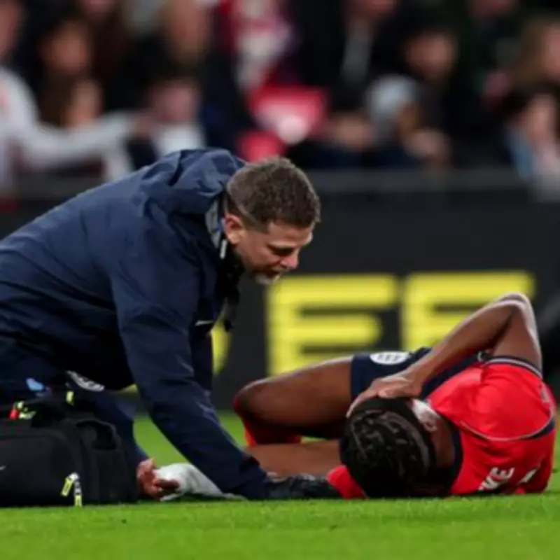 Arsenal's Noni Madueke Injured in England Clash, Adding to Gunners' Woes