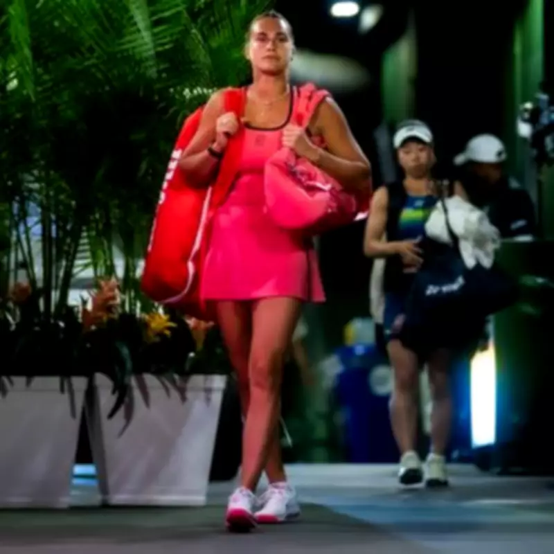 Aryna Sabalenka's New Puppy Forces Her to Hide Tennis Gear at Indian Wells