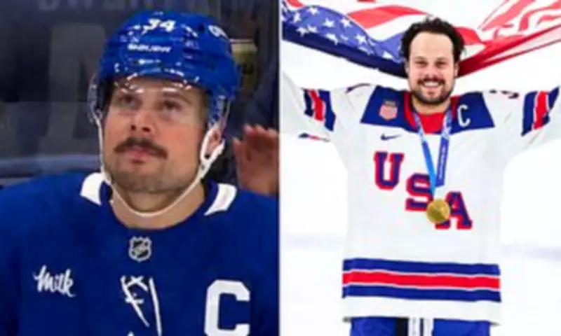 Auston Matthews Receives Ovation in Toronto After Leading USA to Olympic Gold